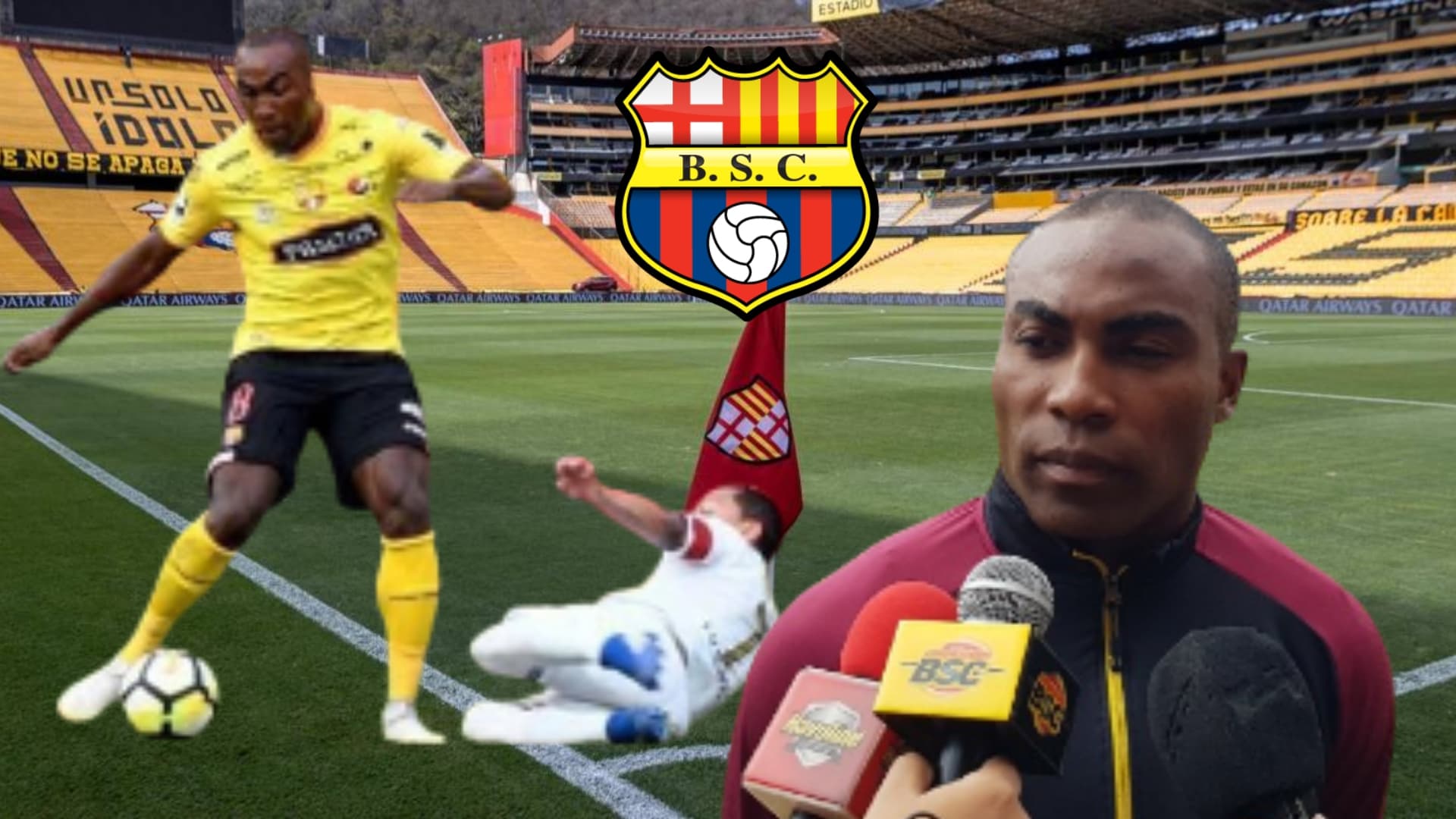 Joffre Guerrón no rindió en Barcelona SC, lo trajeron como crack y a esto se dedica ahora