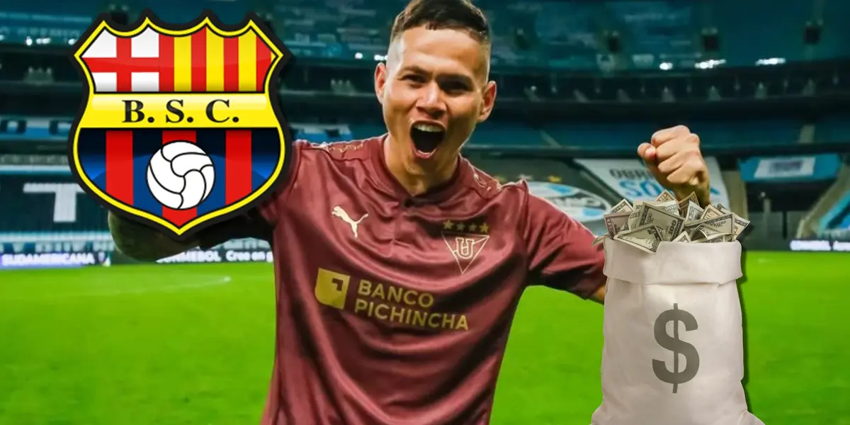 Jordy Alcívar suena como posible nuevo refuerzo de Barcelona SC, ahora que Leonai Souza terminó contrato y no fue renovado