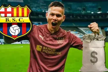 Jordy Alcívar suena como posible nuevo refuerzo de Barcelona SC, ahora que Leonai Souza terminó contrato y no fue renovado