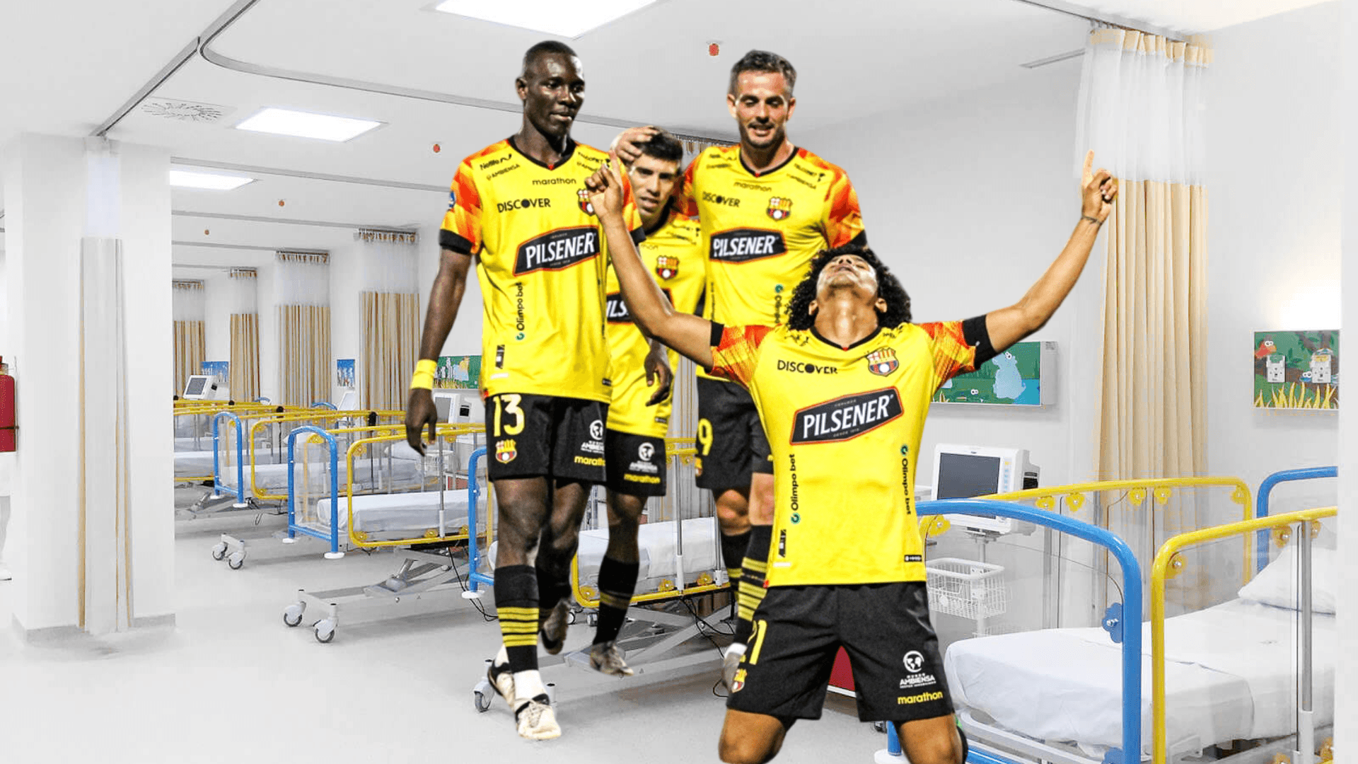 Juagdores de Barcelona SC (Foto tomada de: Tediesel/API)
