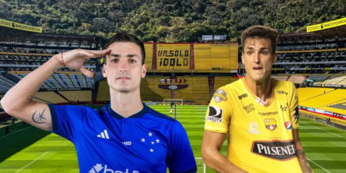 Juan Dinenno fue un crack en Barcelona SC, ahora juega en Brasil y lo que hizo en su nuevo equipo