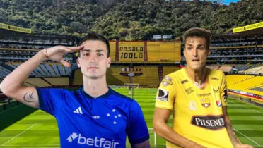 Juan Dinenno fue un crack en Barcelona SC, ahora juega en Brasil y lo que hizo en su nuevo equipo