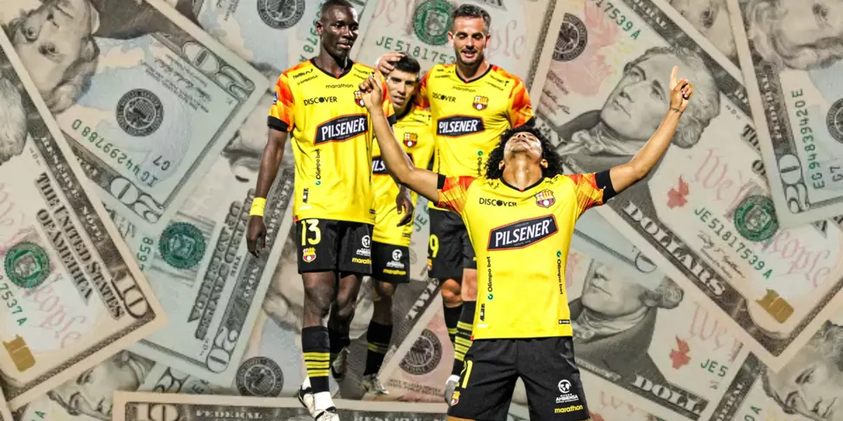 Jugadores de Barceloan SC (Foto tomada de: Forbes/API)