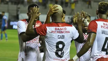 Jugadores de Barcelona SC celebrando / Foto tomada de: Ecuavisa