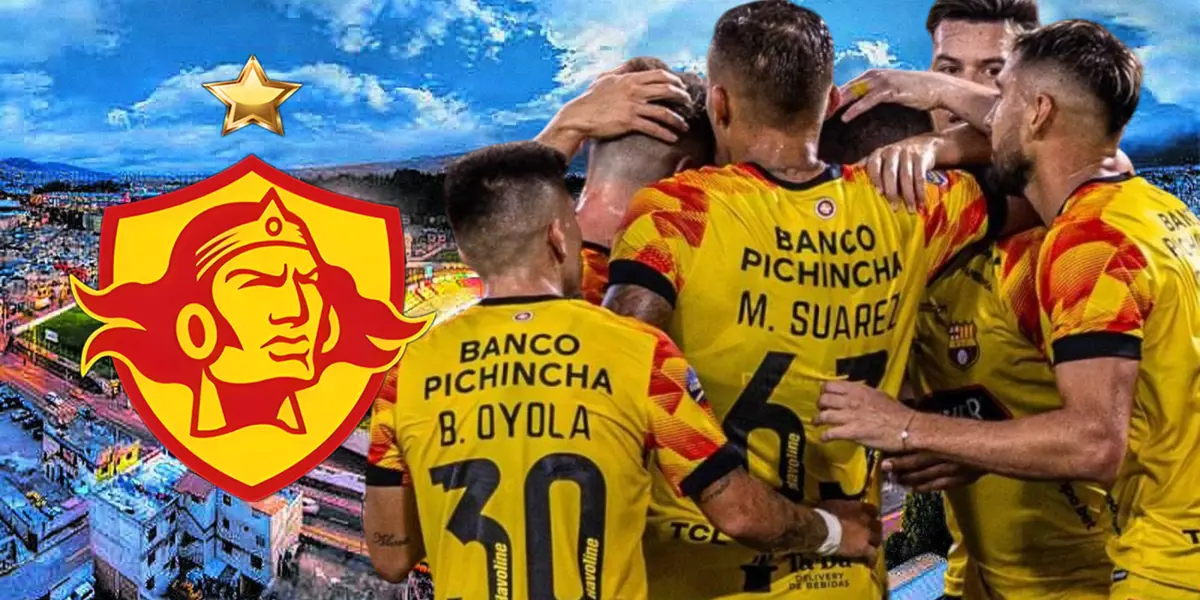 Jugadores de Barcelona SC (Foto tomada de: Aucas/API/Wikipedia)