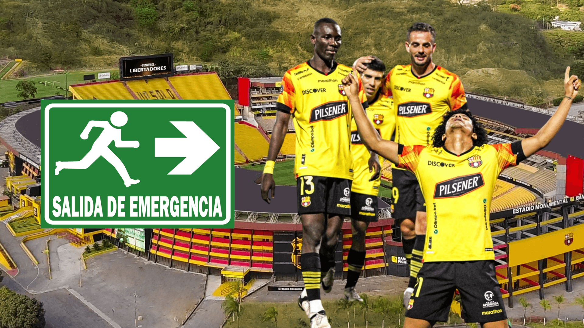Jugadores de Barcelona SC (Foto tomada de: Barcelona SC/API/AC)