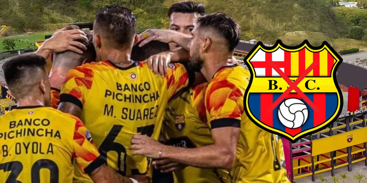Jugadores de Barcelona SC (Foto tomada de: Barcelona SC/API/Wikipedia)