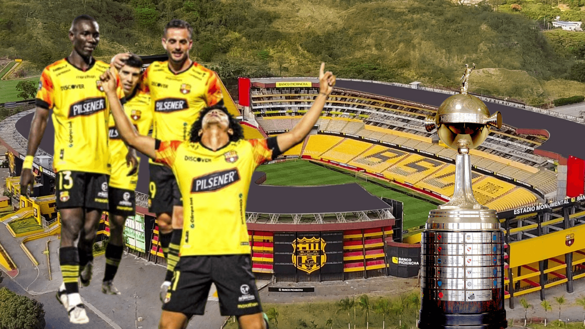 Jugadores de Barcelona SC (Foto tomada de: Barcelona SC/API/Wikipedia)
