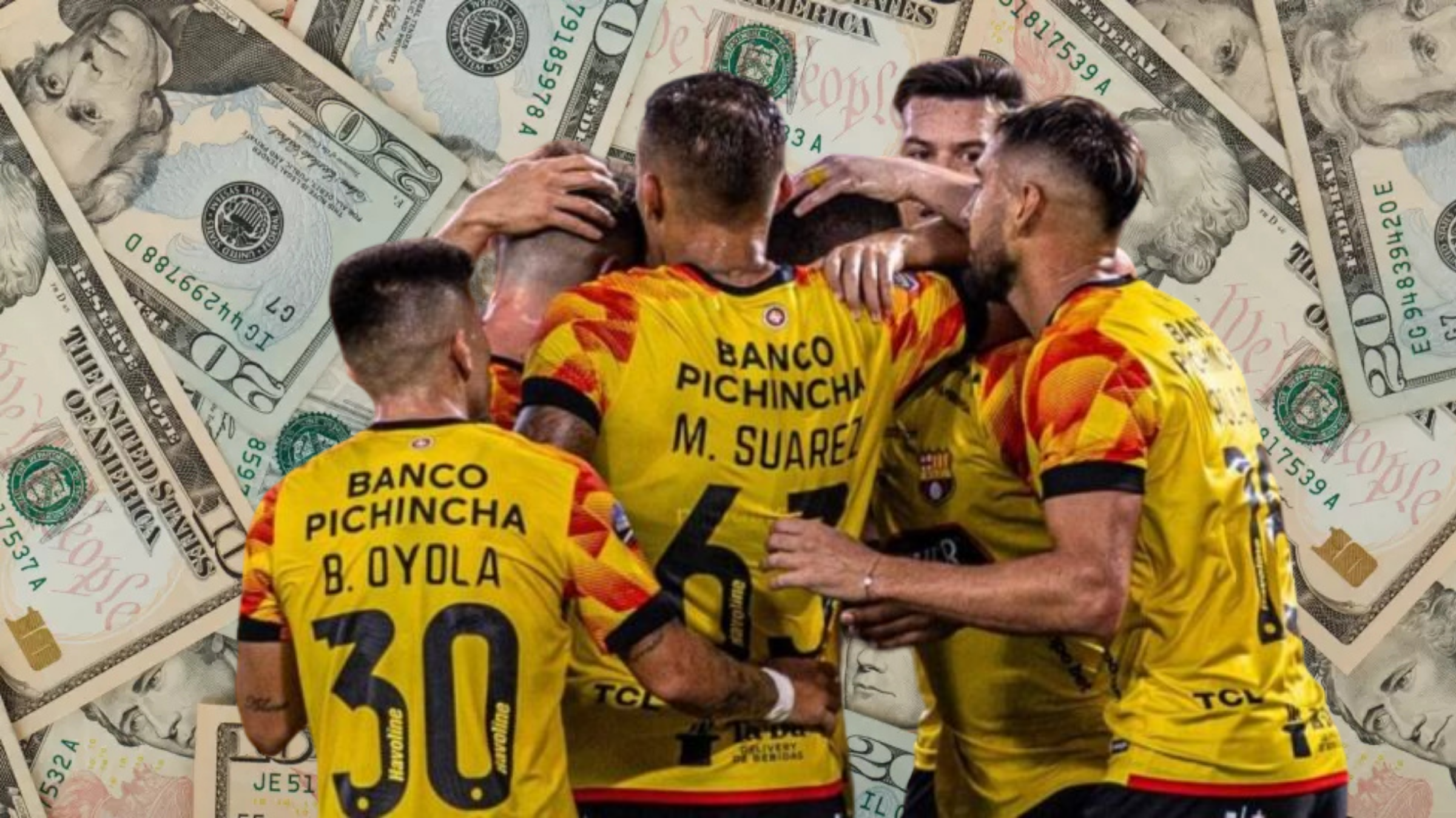 Jugadores de Barcelona SC (Foto tomada de: Forbes/API)