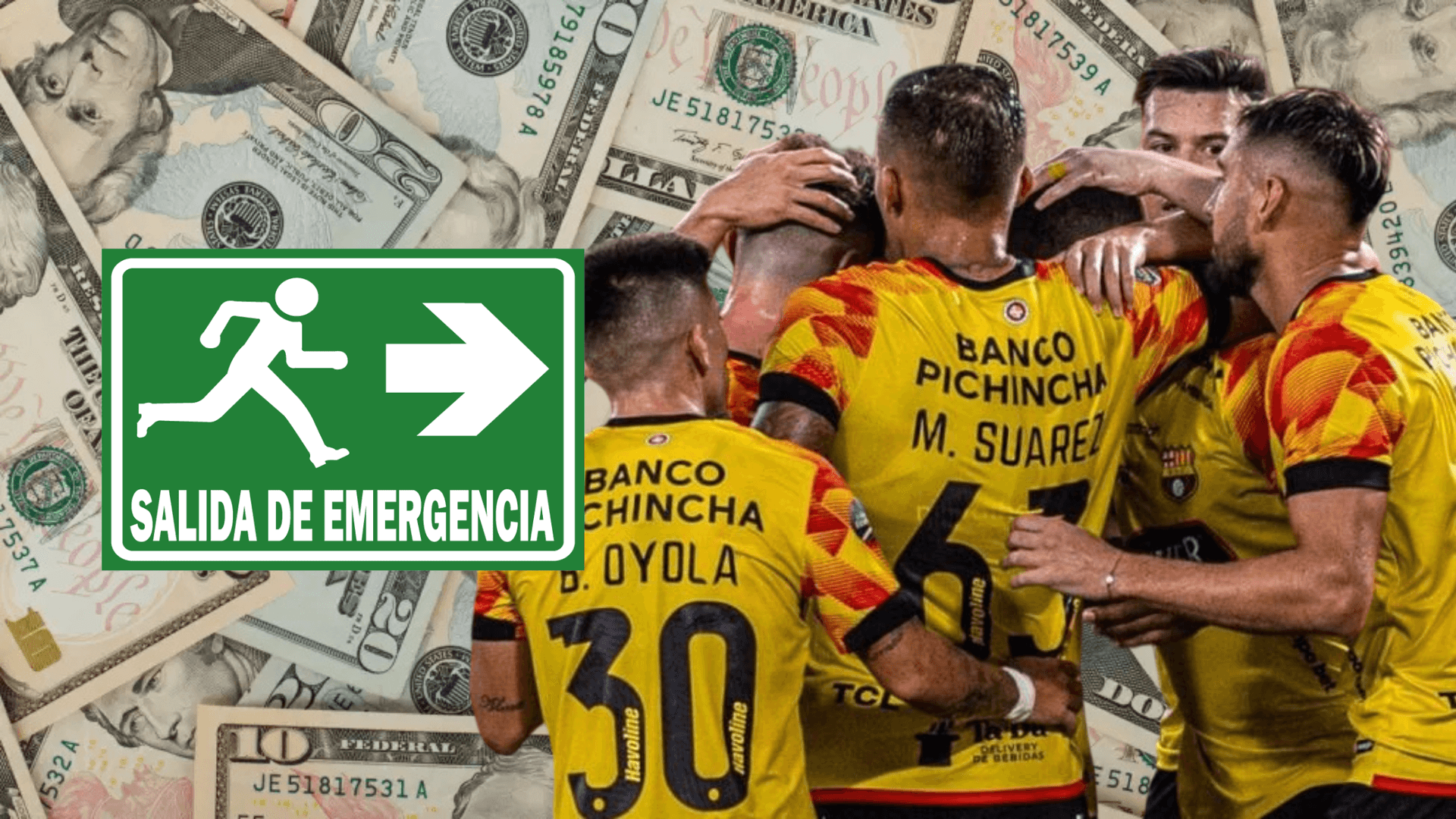 Jugadores de Barcelona SC (Foto tomada de: Forbes/API/AC)