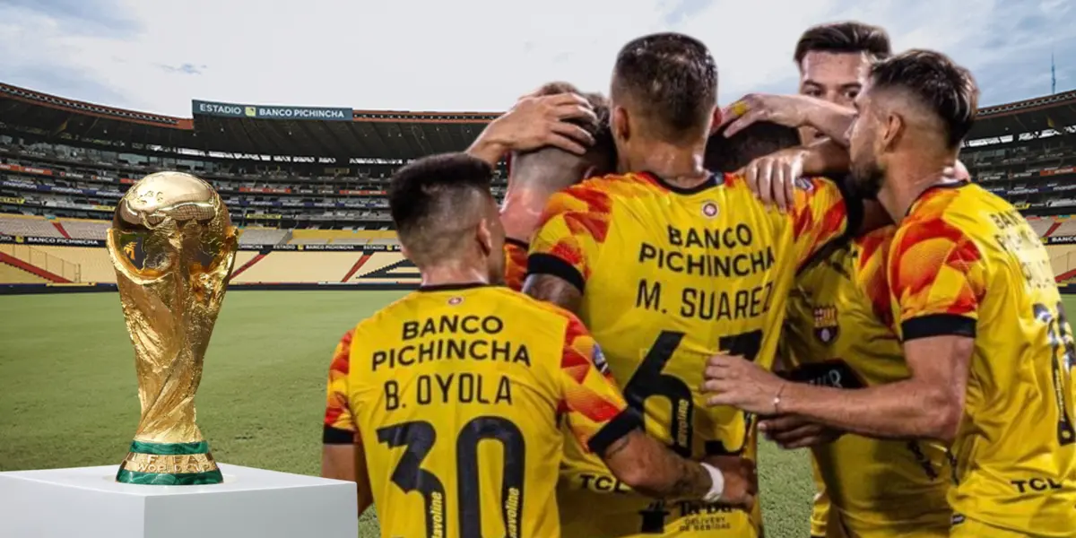 Jugadores de Barcelona SC (Foto tomada de: Municipio de Guayaquil/API/Bloomerang)