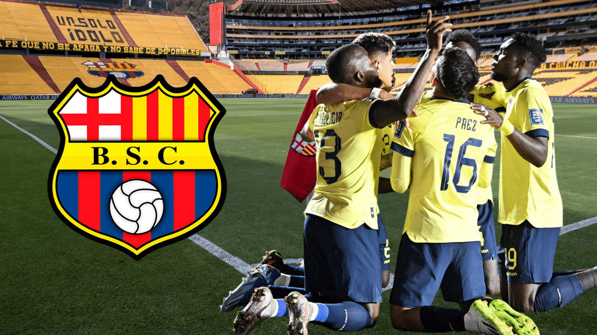 Jugadores de La Tri (Foto tomada de: Barcelona SC/La Tri/Wikipedia)