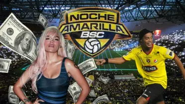 Karol G podría ser invitada a la Noche Amarilla, lo que le pagarían, Ronaldinho cobró 200 mil