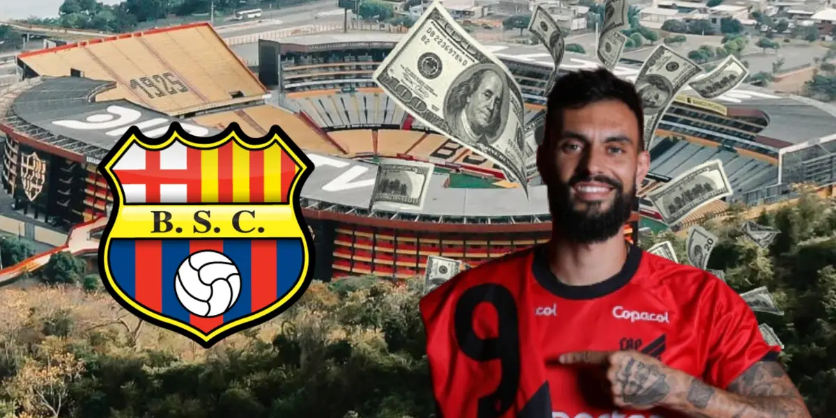 La alta cifra que recibirá Barcelona SC por la venta de Gonzalo Mastriani