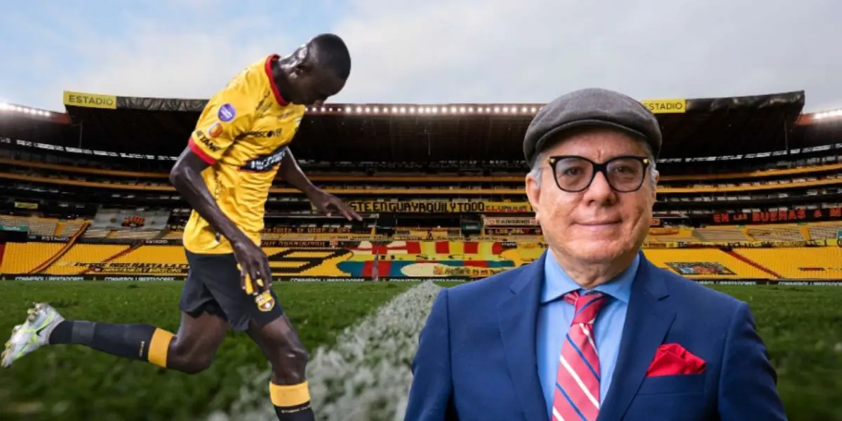 La celebración de Vito Muñoz al triunfo de BSC ante LDU, con baile incluido