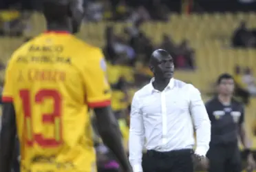 La escena quedó grabada en la transmisión del partido