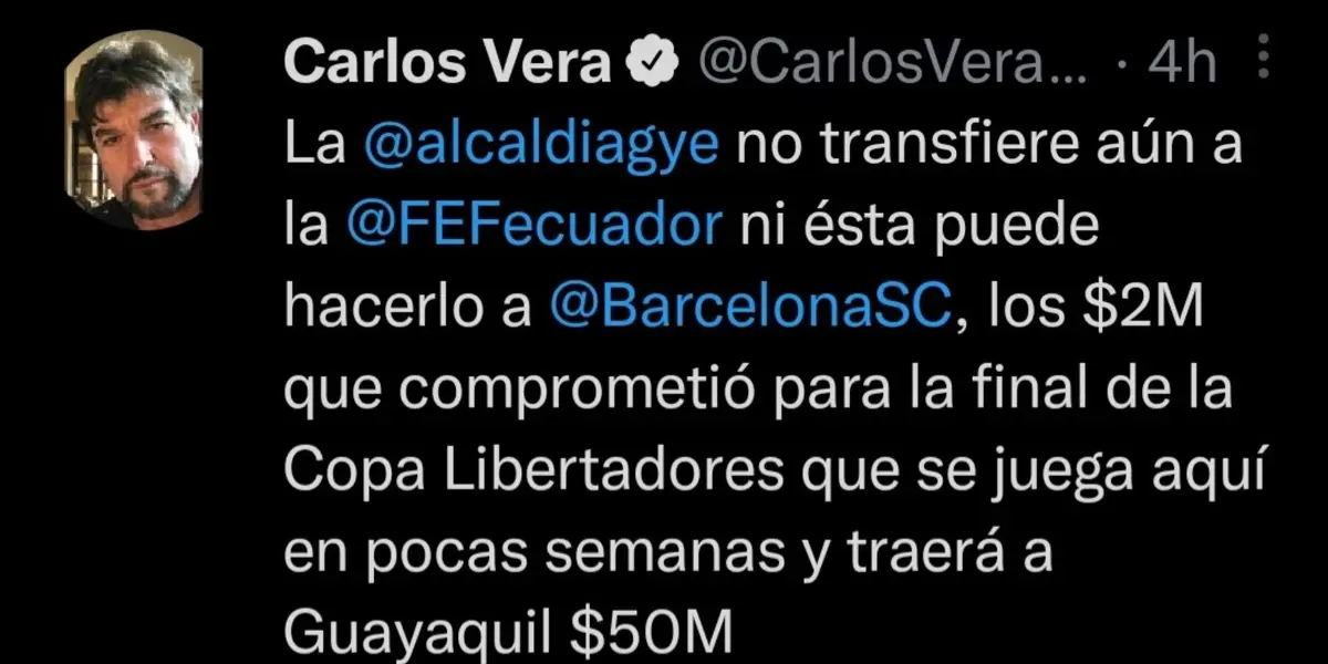 La final de la Libertadores en el Monumental podría sufrir un traspié si esta entidad gubernamental no cumple con un egreso económico pactado
