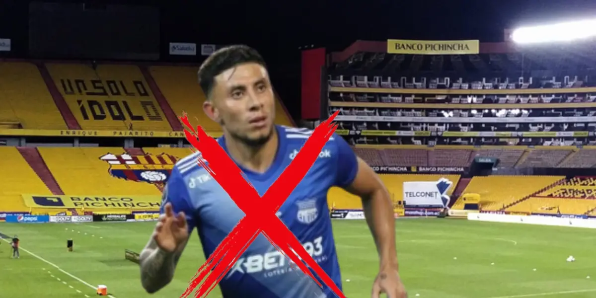 La imagen que demuestra la razón por la que Joao Rojas no llegaría a Barcelona SC