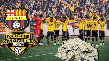 La impresionante suma de dinero que se embolsó Barcelona SC en la Noche Amarilla