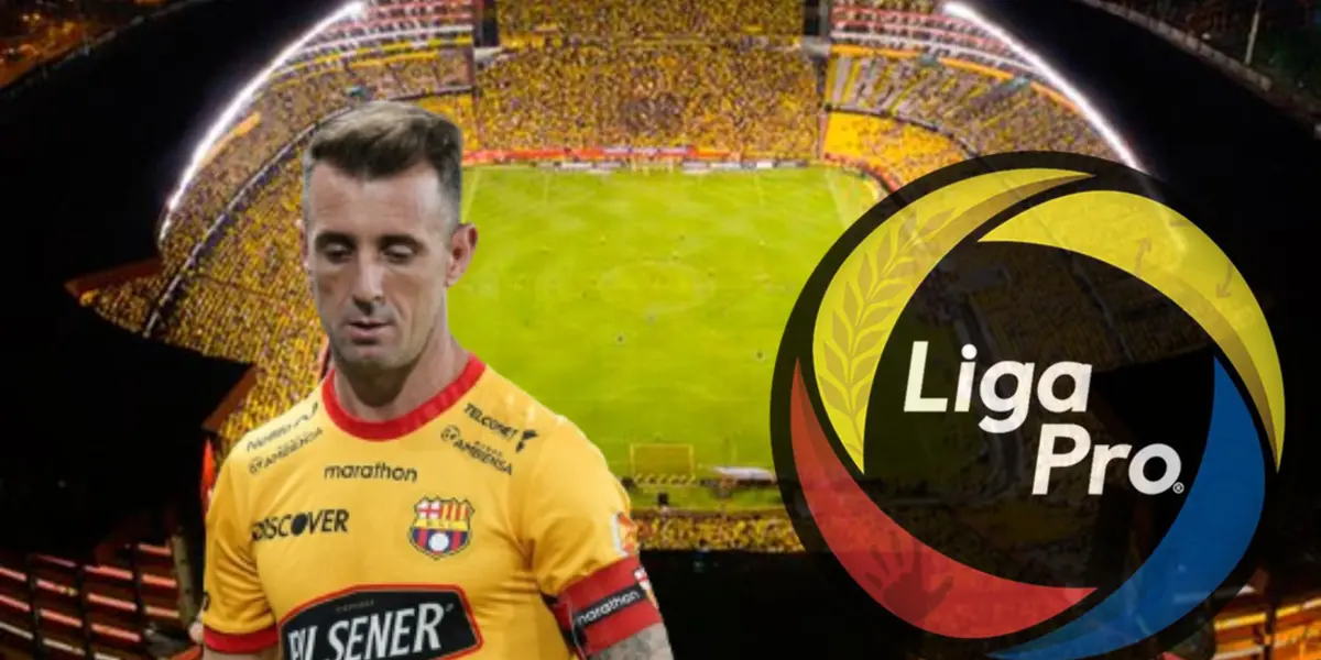 La Liga Pro reconoció a un jugador de Barcelona SC en su gala de ayer