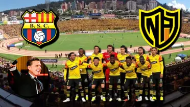 La locura de los hinchas de Barcelona SC en Quito, a dos días de la Noche Amarilla