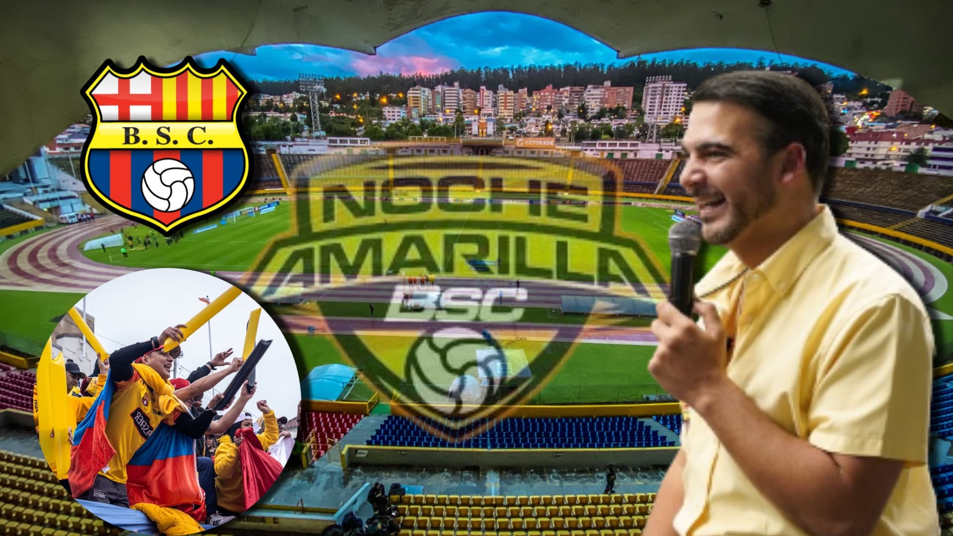 La Noche Amarilla que se hará en Quito podría cambiar de fecha, cambio de planes en BSC