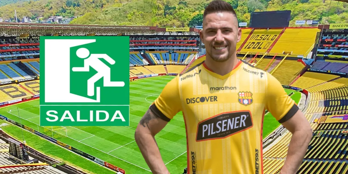 La razón por la que Jonatan Bauman saldrá de Barcelona SC, no dio la talla