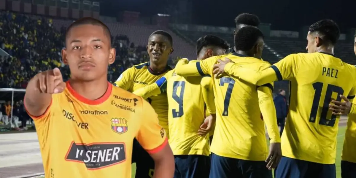 La reacción del jugador de BSC, Jhon Acurio, no lo convocaron a la Mini Tri