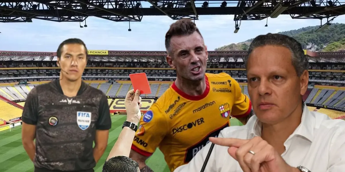 Las declaraciones de Esteban Paz defendiendo a Cajas, quien perjudicó a BSC previo al partido contra LDU