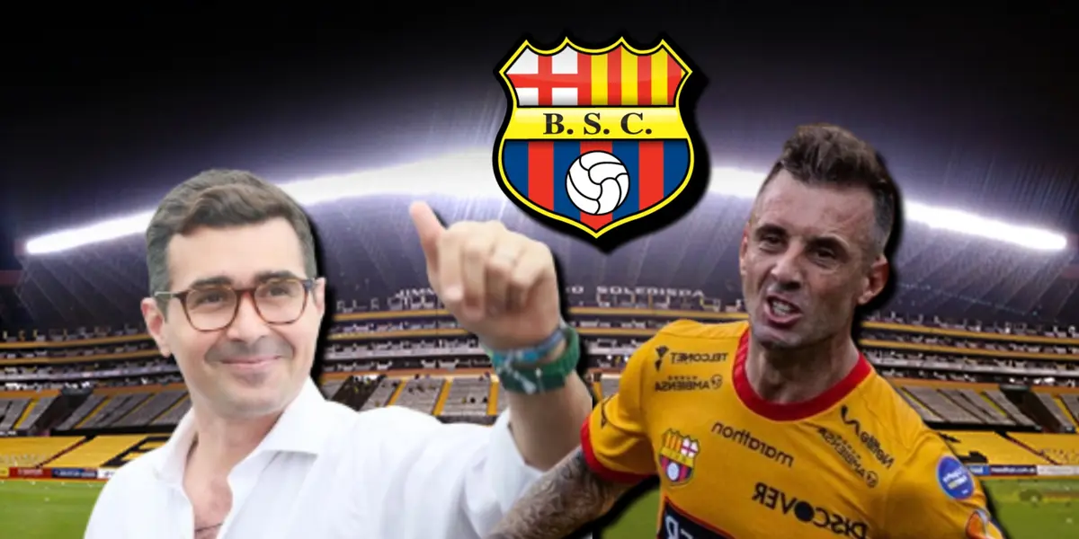 Las evidencias en donde Guschmer asegura estar siempre en contra de Barcelona SC