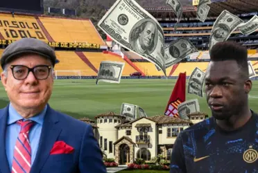 Las exigencias de Felipe Caicedo para jugar en Barcelona SC el próximo año