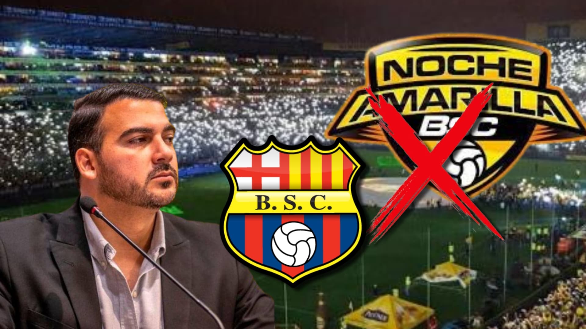 Las opciones de Barcelona SC para realizar la Noche Amarilla ante la negativa del COE