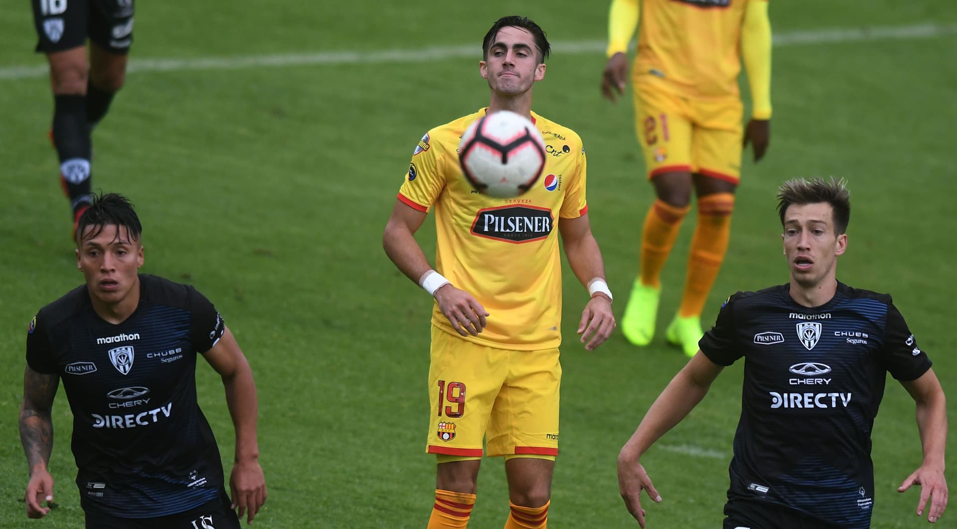Leonardo Campana dio una asistencia durante el partido de ayer con el Inter de Miami.