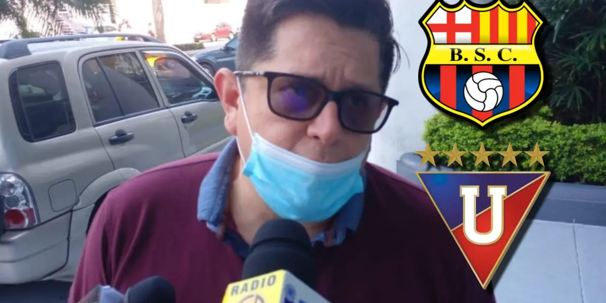 Liga de Quito-Barcelona SC / Foto: Radio Huancavilca