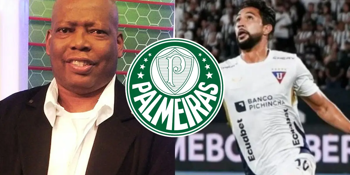 Liga de Quito-Tino Asprilla-Palmeiras / Foto: ESPN