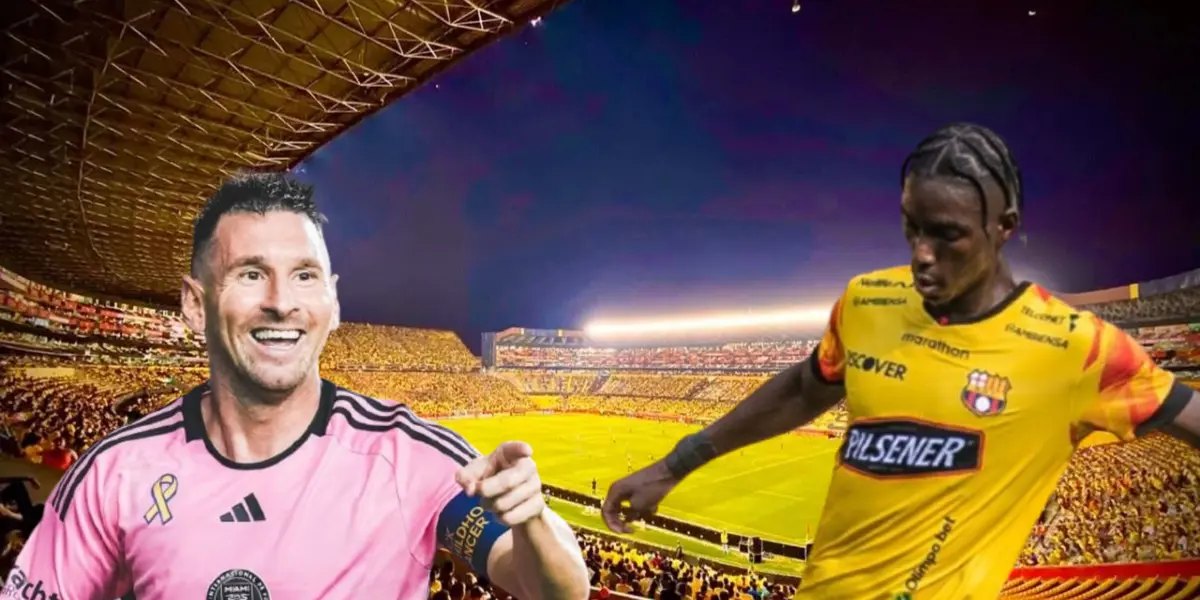 Lionel Messi y Allen Obando / Foto de: Un Solo Ídolo