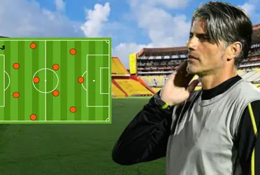 Listo el once para el partido de esta tarde en el Monumental ante Independiente