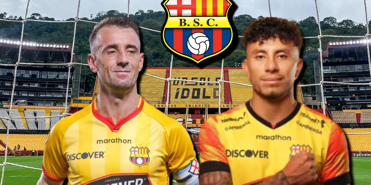 Lo primero que le dijo el Kitu Díaz a Joao Rojas, ahora que jugarán juntos en Barcelona SC