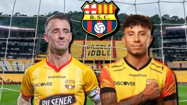 Lo primero que le dijo el Kitu Díaz a Joao Rojas, ahora que jugarán juntos en Barcelona SC