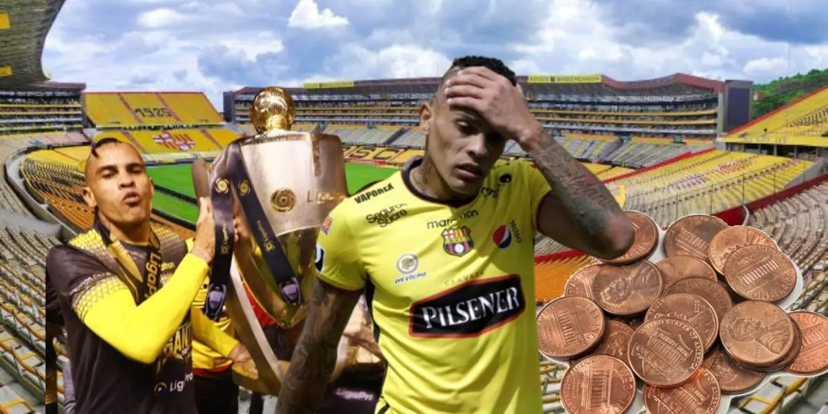 Lo que cuesta ahora el pase de Jonatan Álvez, en Barcelona SC costaba 2,2 millones