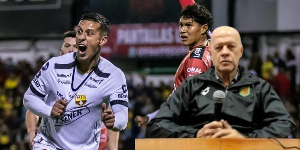 Lo que dijo Carlos Ischia tras perder contra el equipo de Barcelona SC