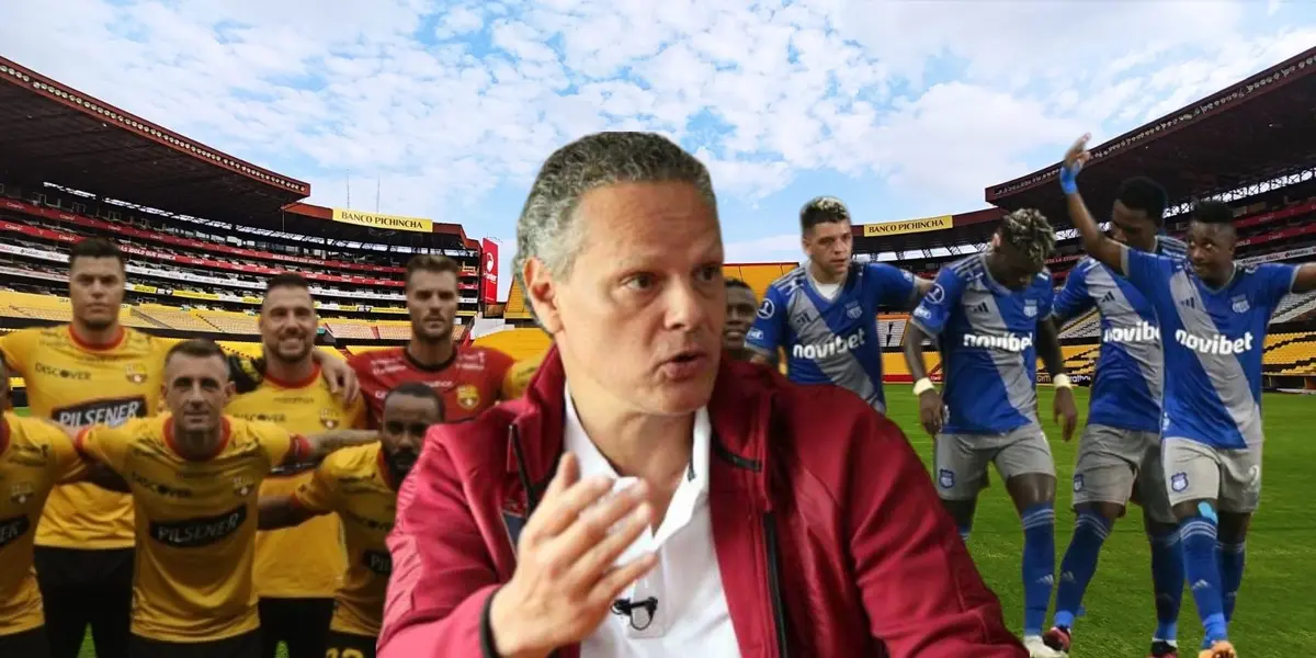 Lo que dijo Esteban Paz de Emelec, mientras a Barcelona SC lo critica