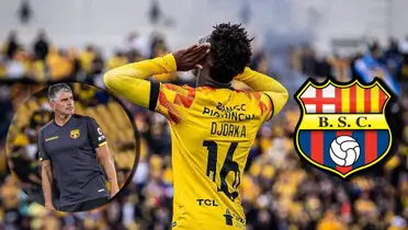 Lo que dijo López sobre Djorkaeff Reasco, no lleva ni un mes en Barcelona SC