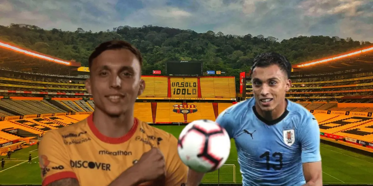 Lo que dijo Mathías Suárez de su llegada a Barcelona SC en un medio uruguayo