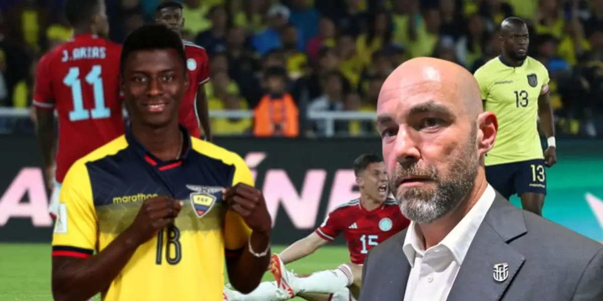 Lo que dijo Sánchez Bas sobre Johanner Chávez, lo defendió después de cometer un penal contra Colombia