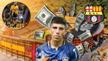 Lo que ganaría Brian Oyola si ficha por Barcelona SC, Souza gana alrededor de 20 mil