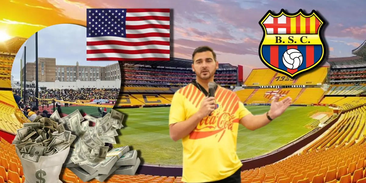 Lo que hará Barcelona SC en la Noche Amarilla con la taquilla, en USA se metieron un billetazo