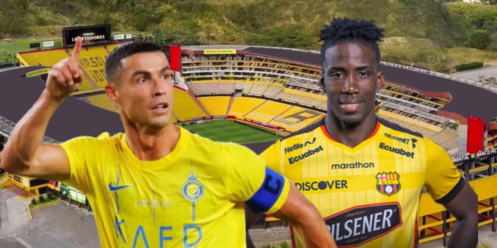 Lo que hizo Adonis Preciado en Barcelona SC para parecerse a Cristiano Ronaldo