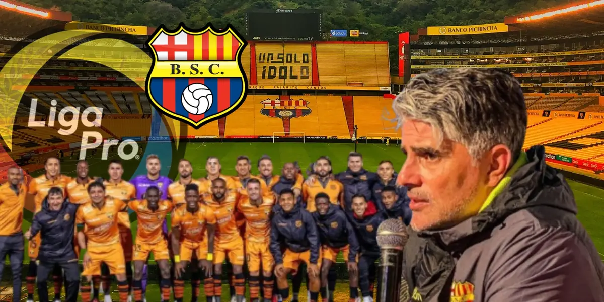 Lo que ilusiona a Diego López de Barcelona SC, a días de que inicie la Liga Pro