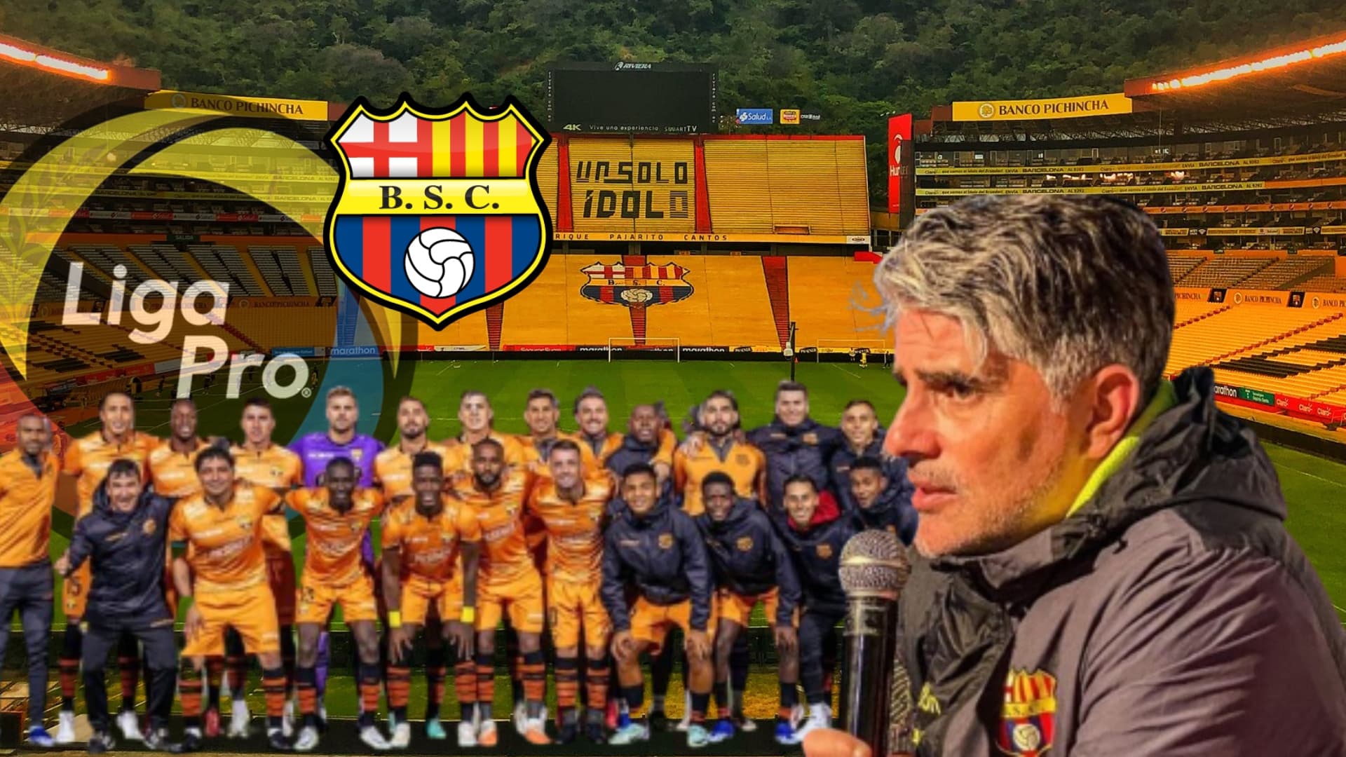 Lo que ilusiona a Diego López de Barcelona SC, a días de que inicie la Liga Pro